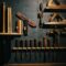 Various woodworking tools neatly arranged on a dark wall