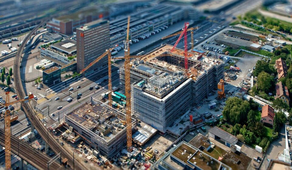 aerial view photography of building
